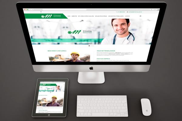 Site AM Clínica